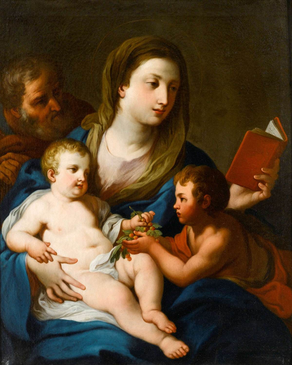 La Sainte Famille avec l'Enfant saint Jean-Baptiste