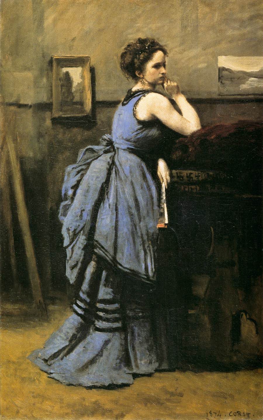 La Dame en bleu