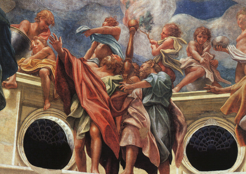 Assomption de la Vierge (détail)
