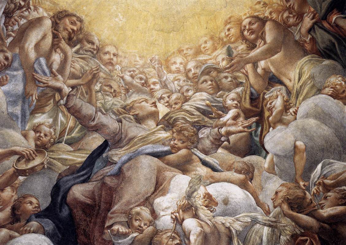 Assomption de la Vierge (détail)