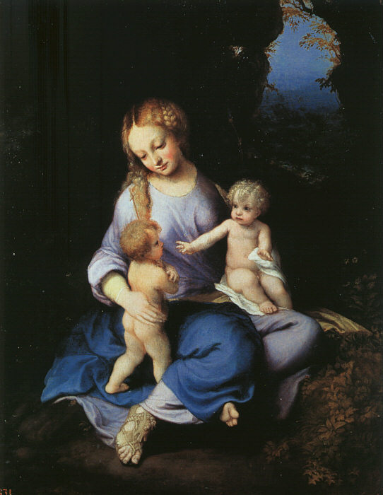 Vierge à l'Enfant avec le jeune saint Jean