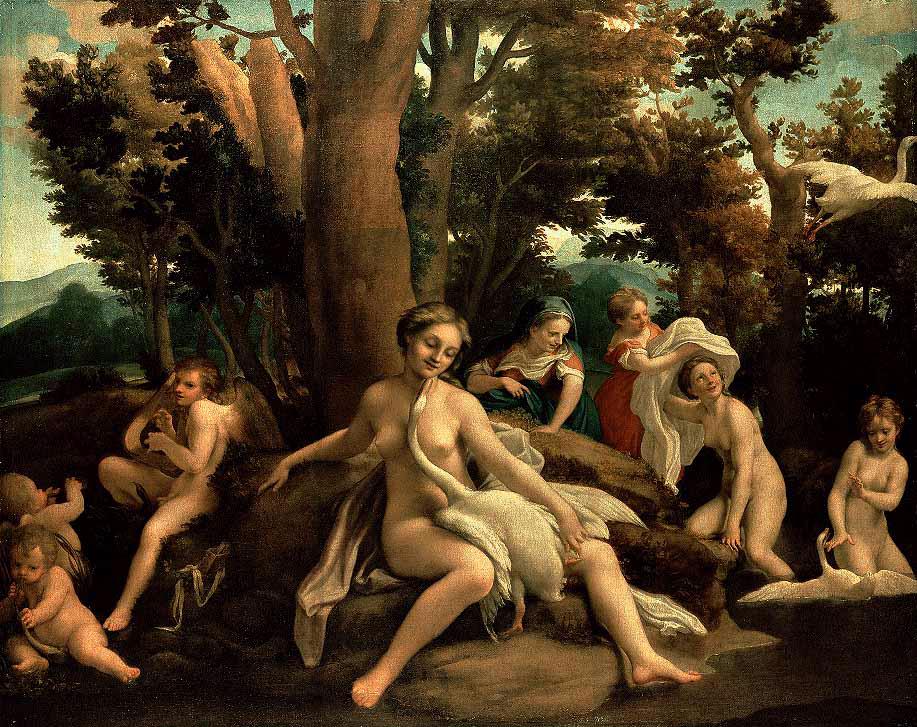 Léda et le cygne