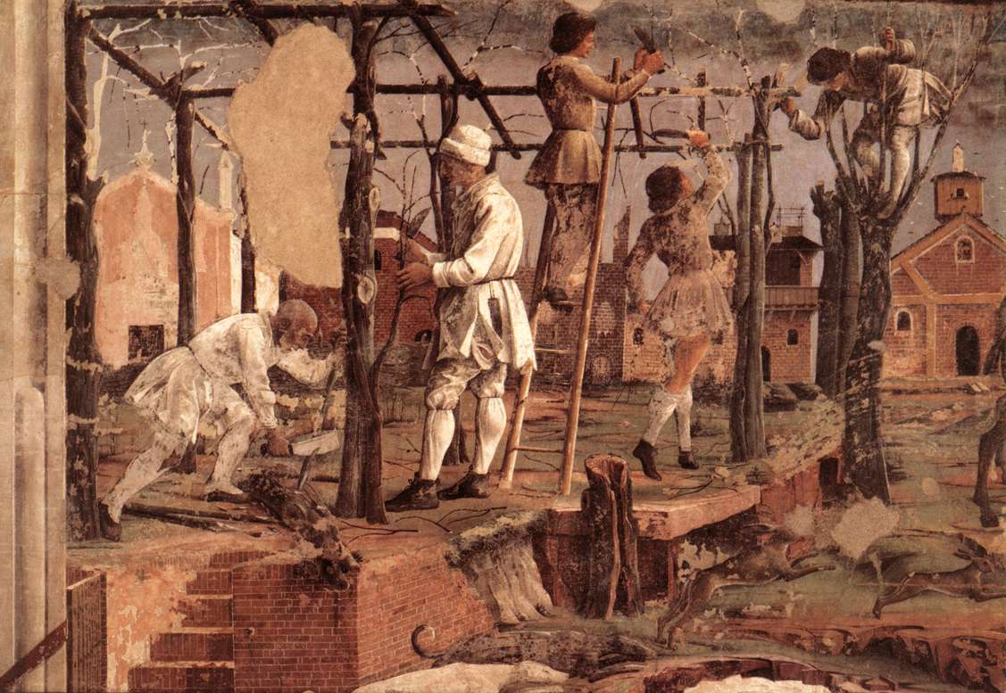 Allégorie de mars : Triomphe de Minerve (détail)