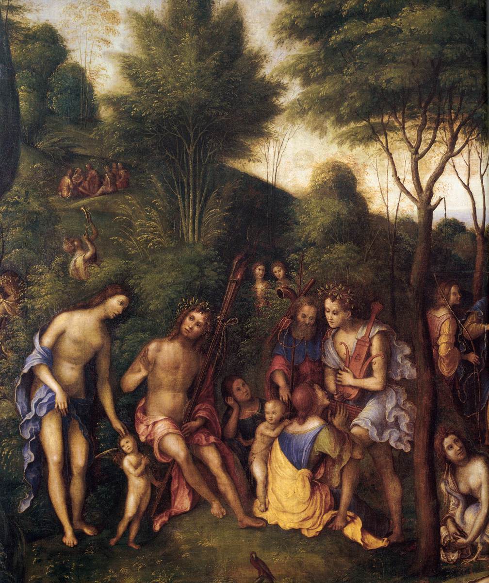 Le Règne de Comus (détail)