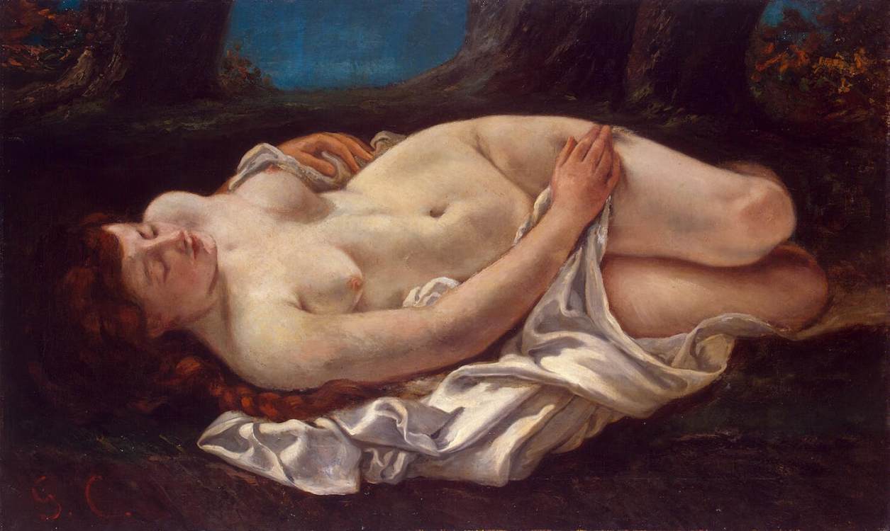 Femme allongée