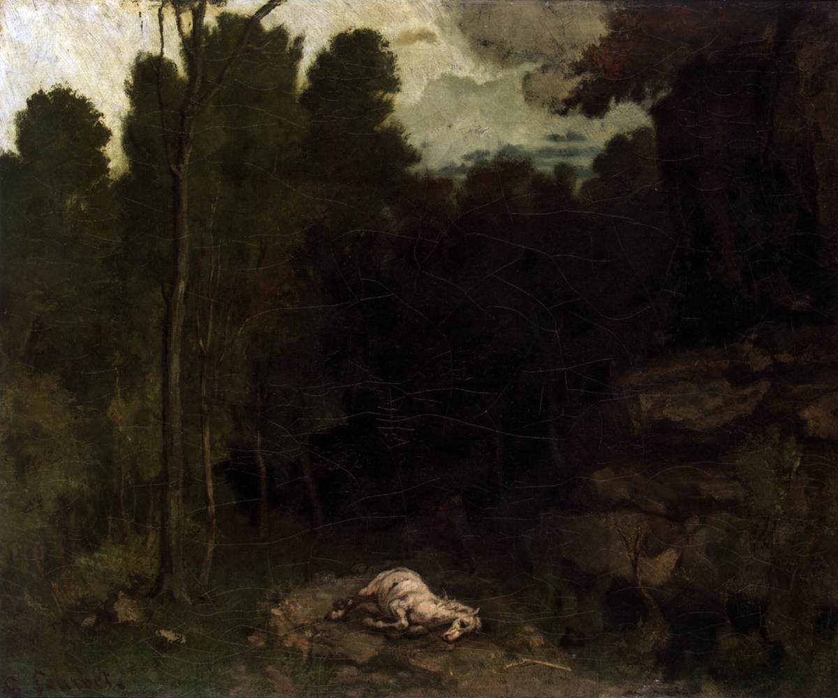 paysage avec a Dead Horse