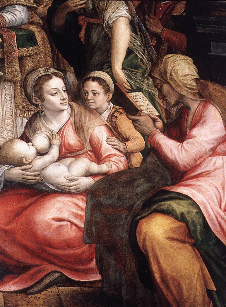 La Circoncision du Christ (détail)