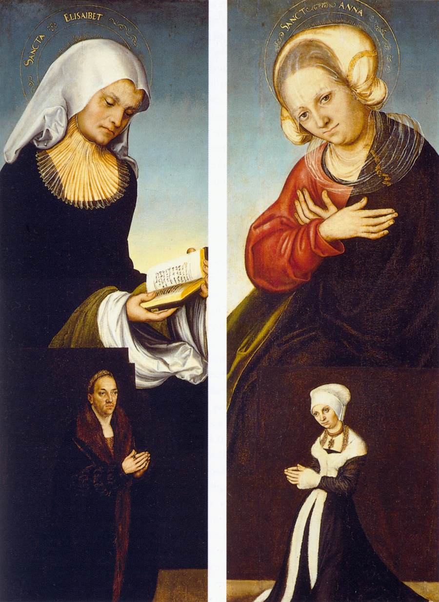 Sainte Élisabeth et Sainte Anne (intérieur)