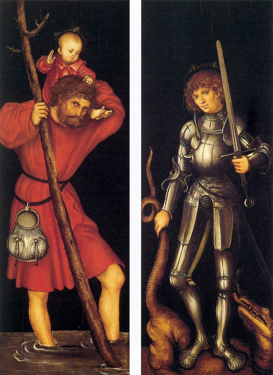 Saints Christophe et Georges (extérieur)