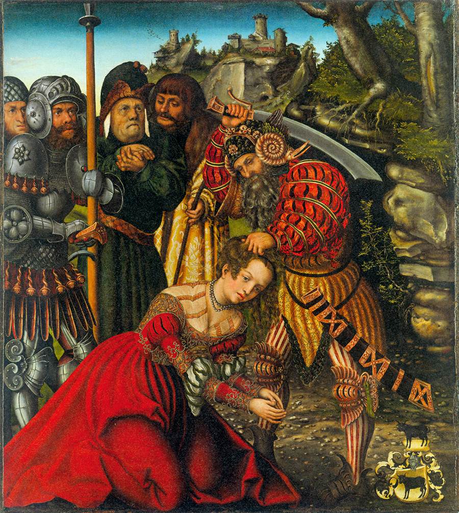 Le martyre de sainte Barbe