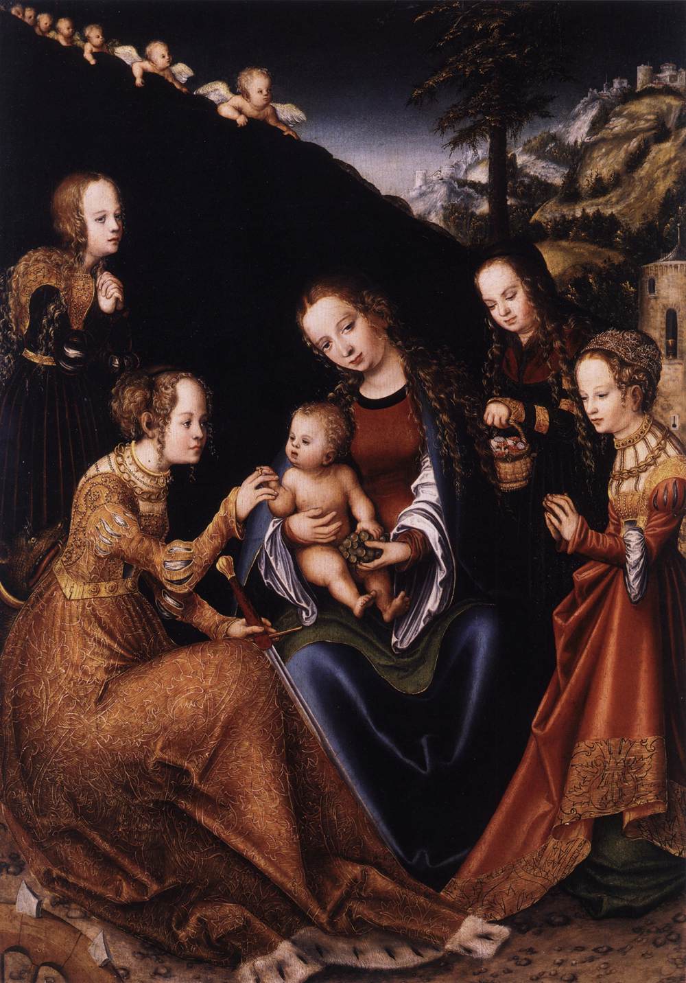 Le Mariage mystique de Sainte Catherine