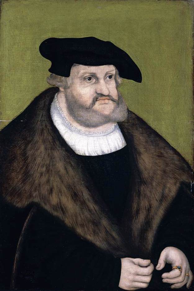 Portrait de l'électeur Frédéric le Sage dans sa vieillesse