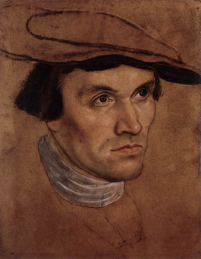 Étude de portrait d'un jeune homme