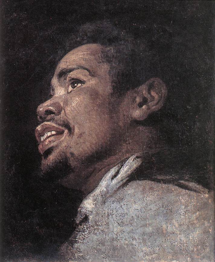Étude de tête d'un jeune Maure