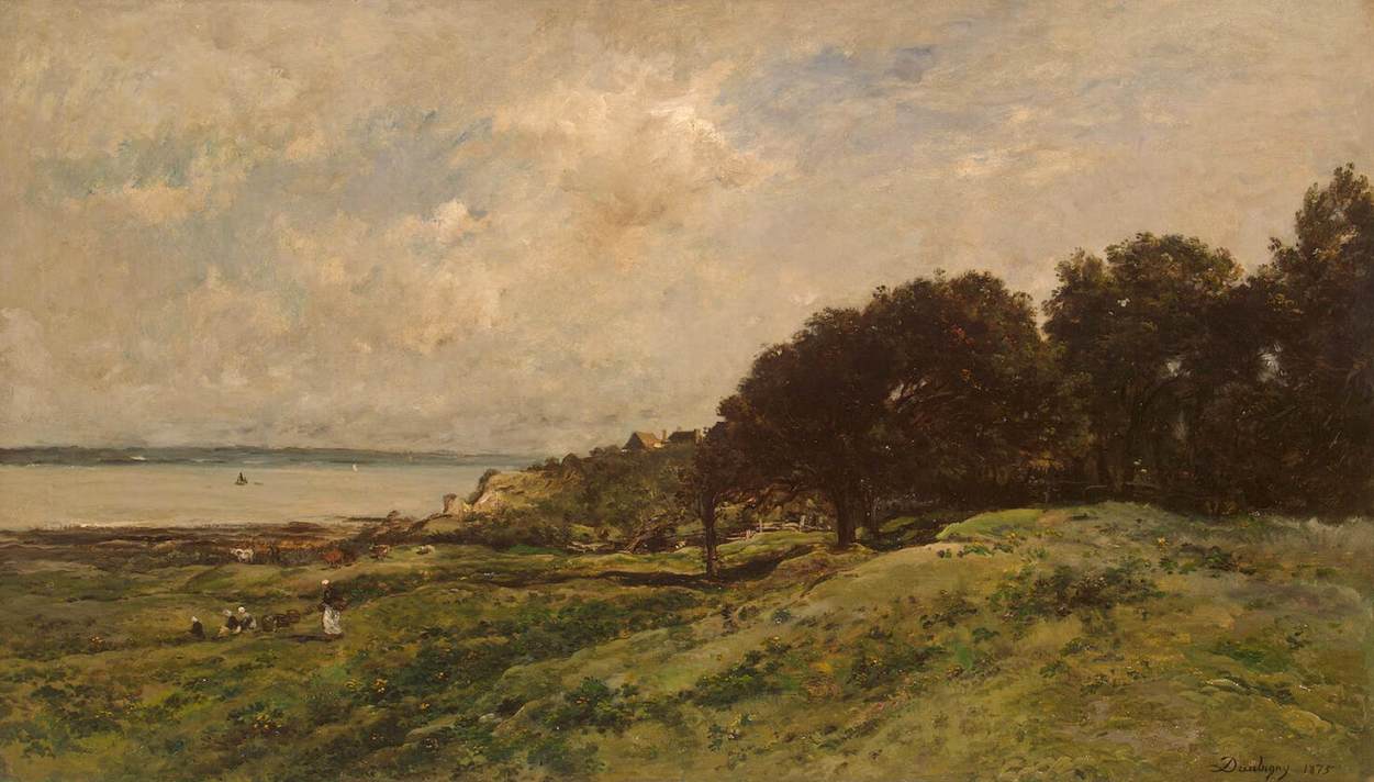 Le rivage à Villerville