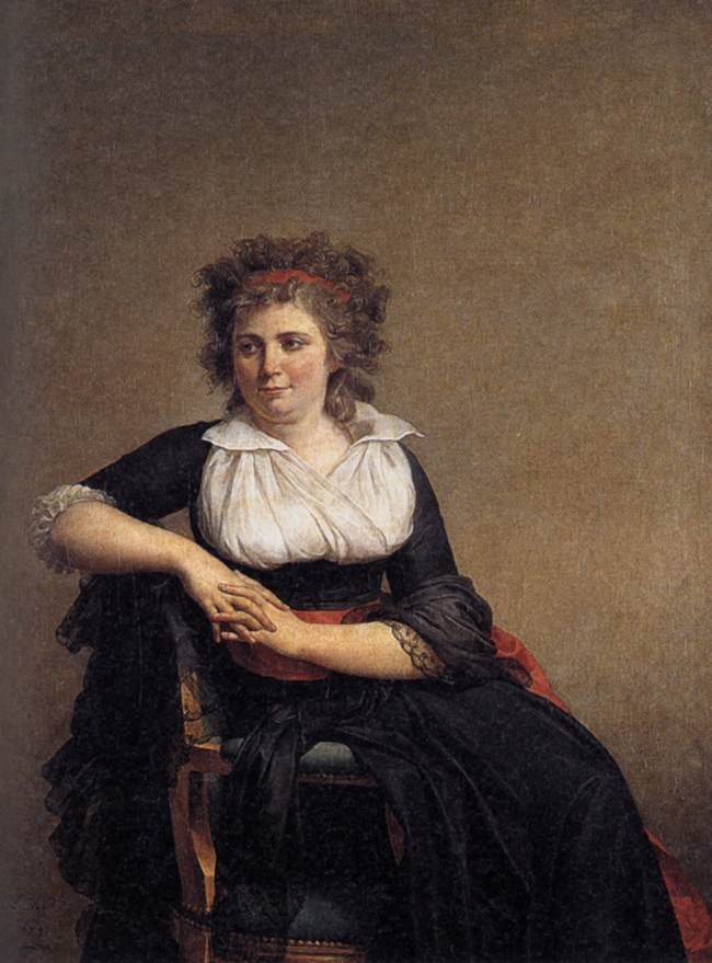 Portrait de la marquise d'Orvilliers