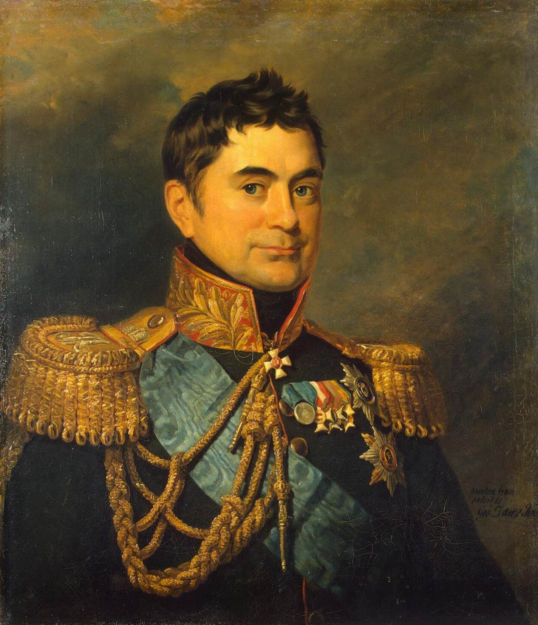 Portrait de Pyotr M. Volkonsky