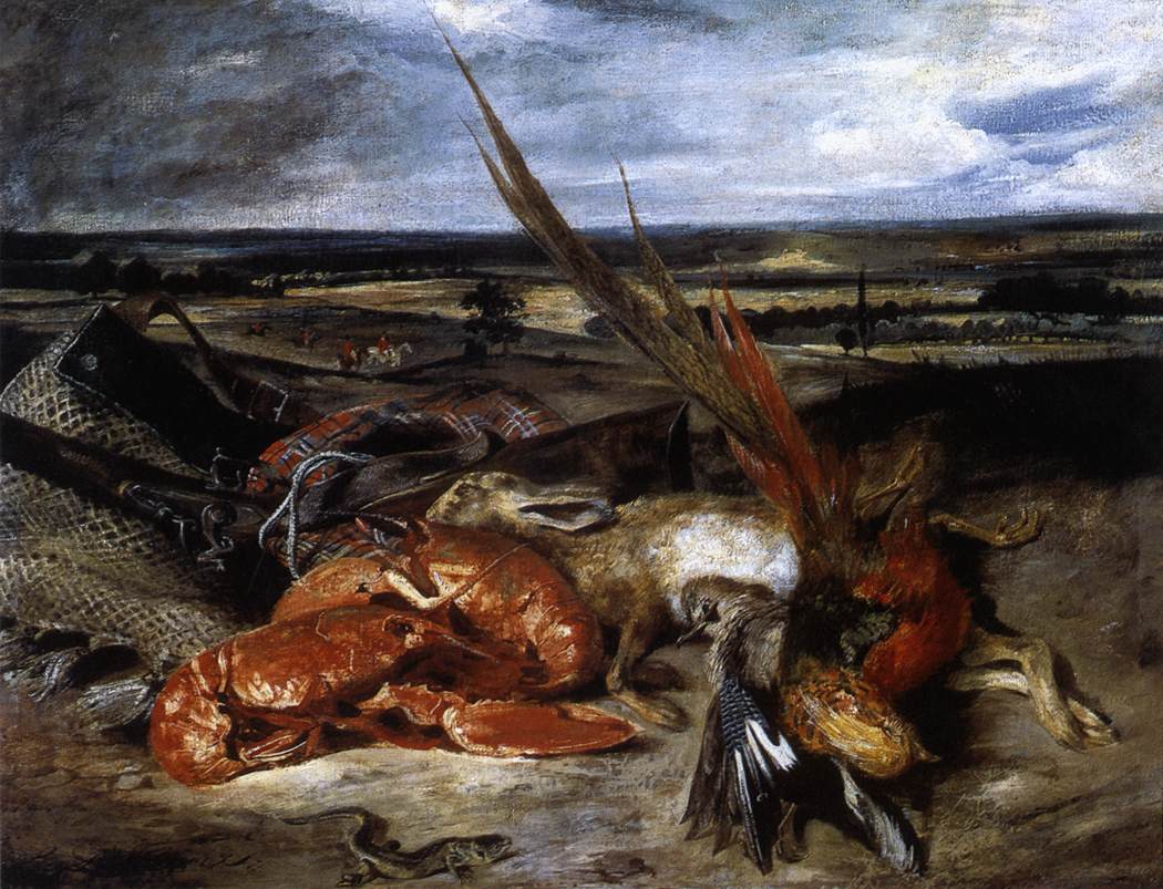 Nature morte au homard