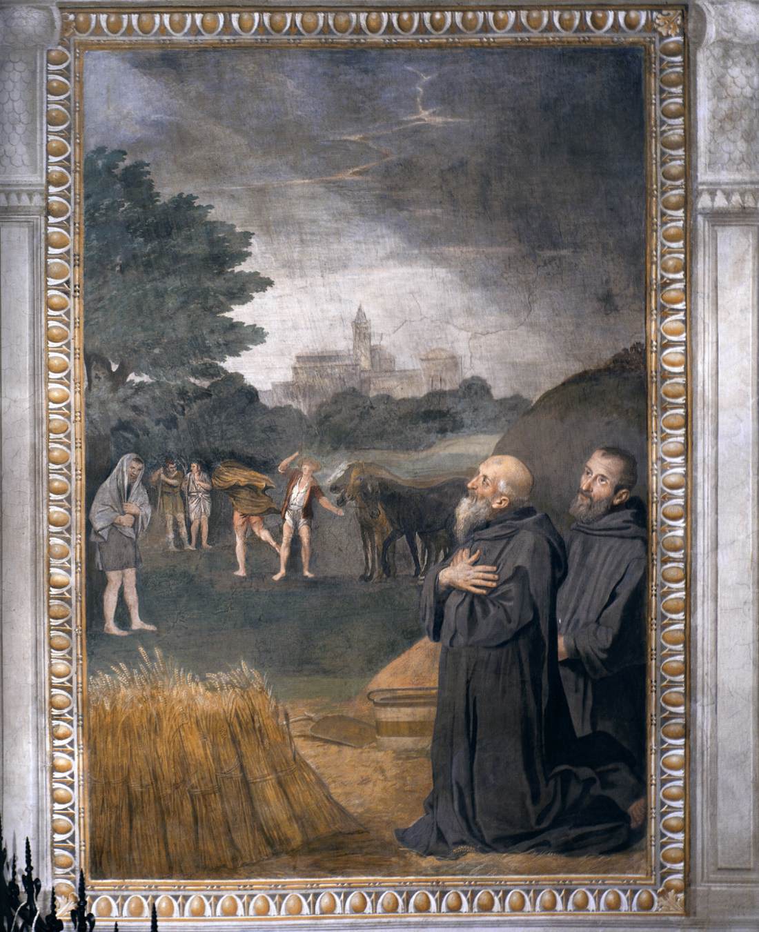 Scène des vies des saints fondateurs (7)
