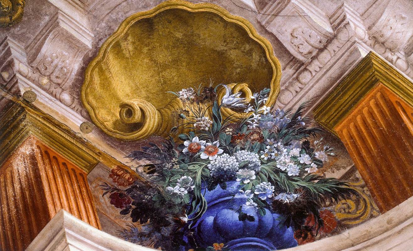 Plafond de la salle de bal (détail)