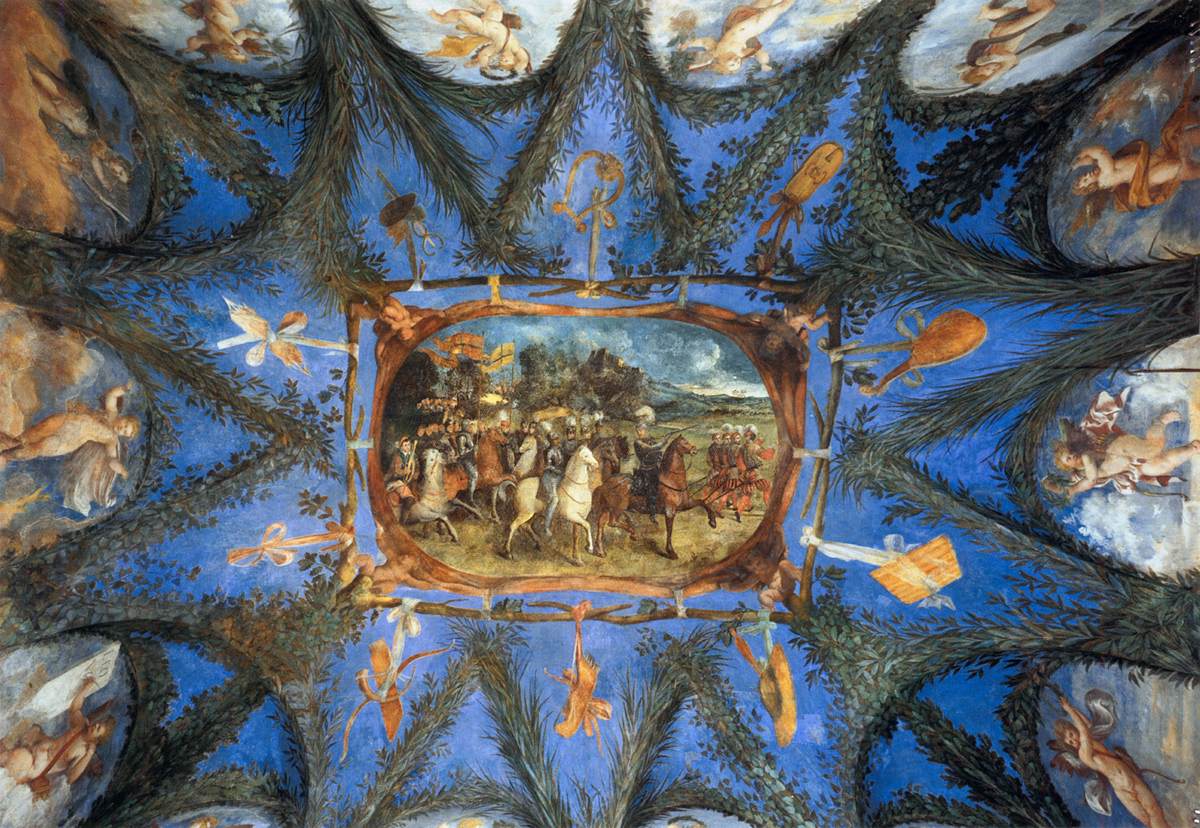 Francesco Maria della Rovere conduisant ses troupes