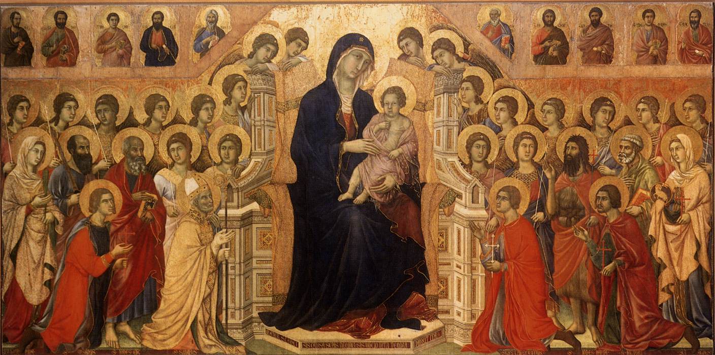 Maestà (Madonna avec Angels and Saints)