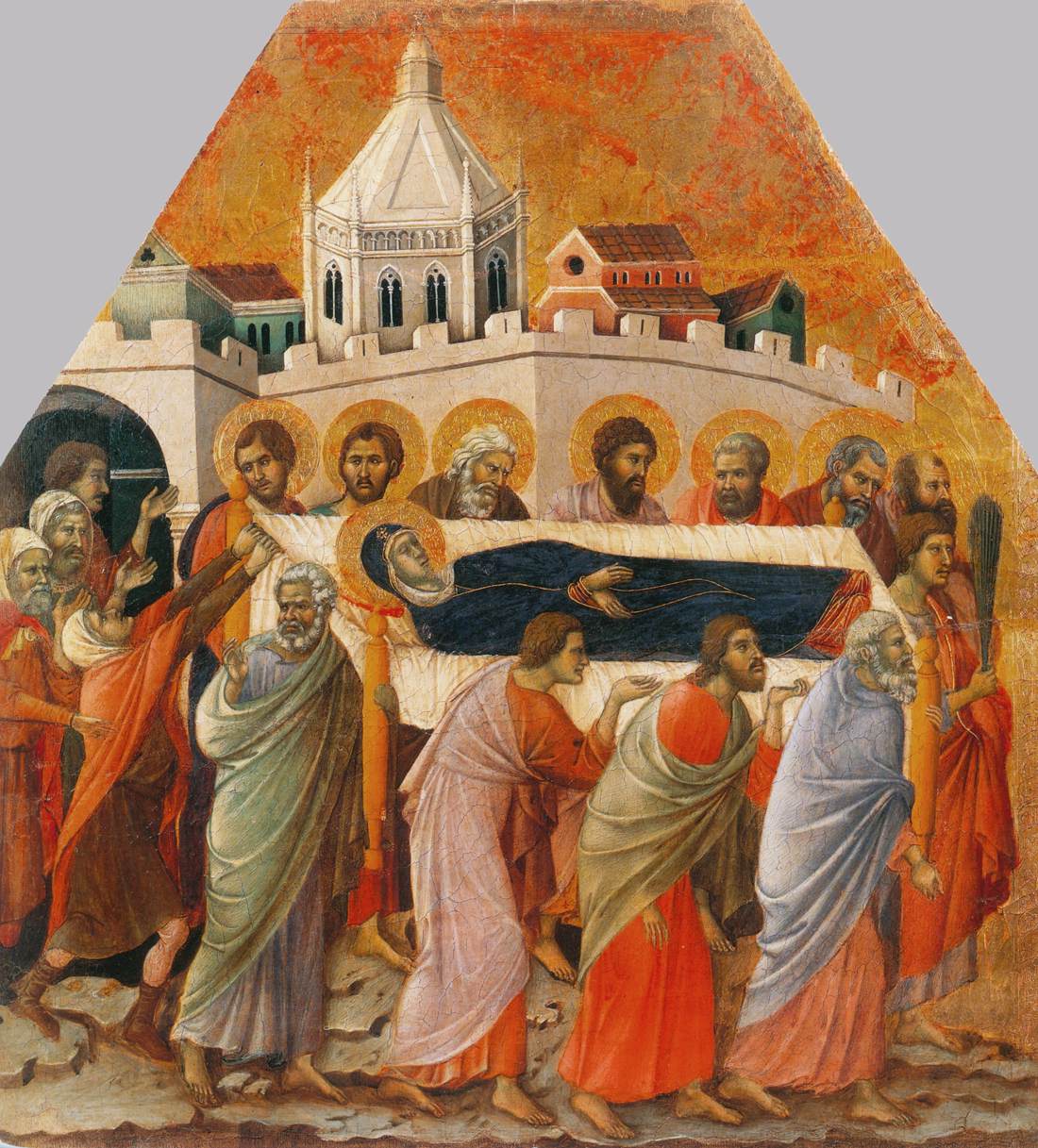 La procession funéraire (panneau 7)