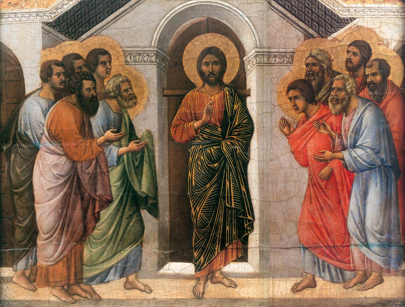 Apparition derrière des portes verrouillées (panneau 1)