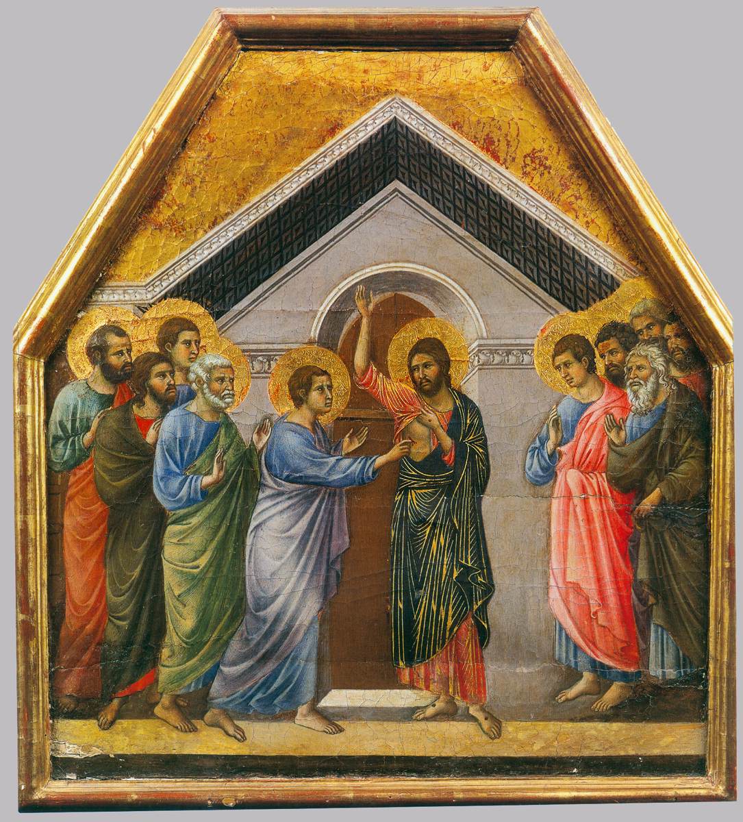 Le doute de saint Thomas (panneau 2)