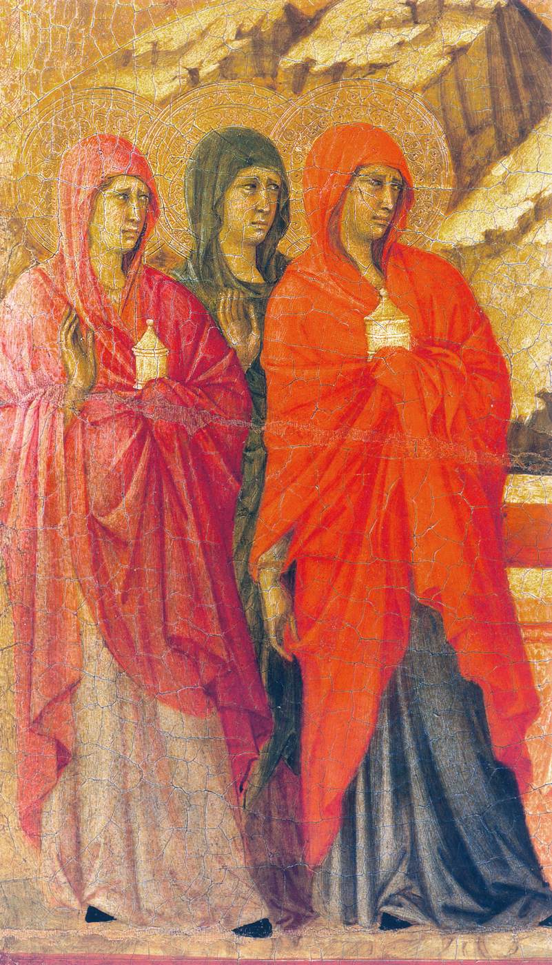 Les Trois Maries au tombeau (détail)