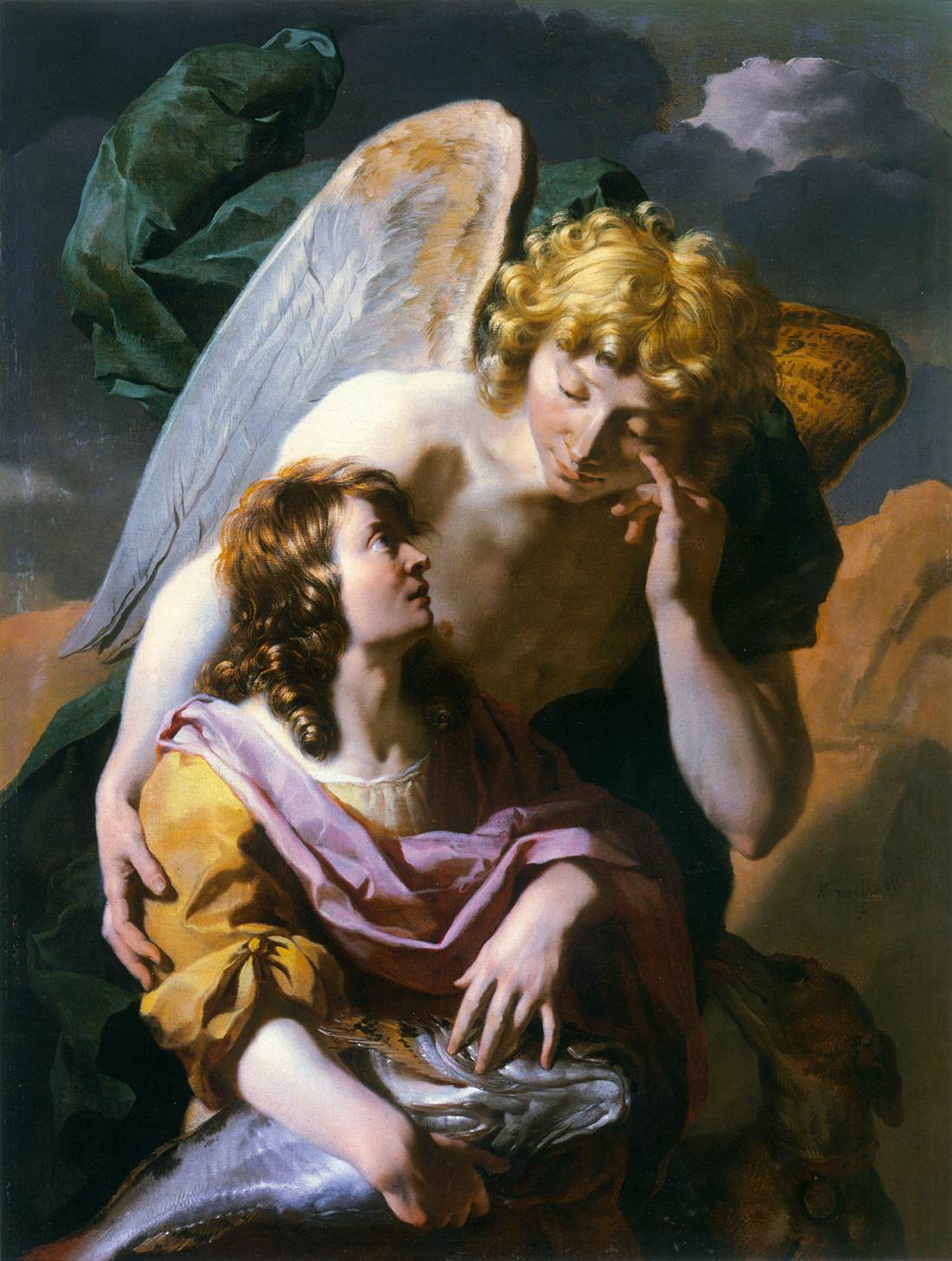 Tobie et l'ange avec le poisson
