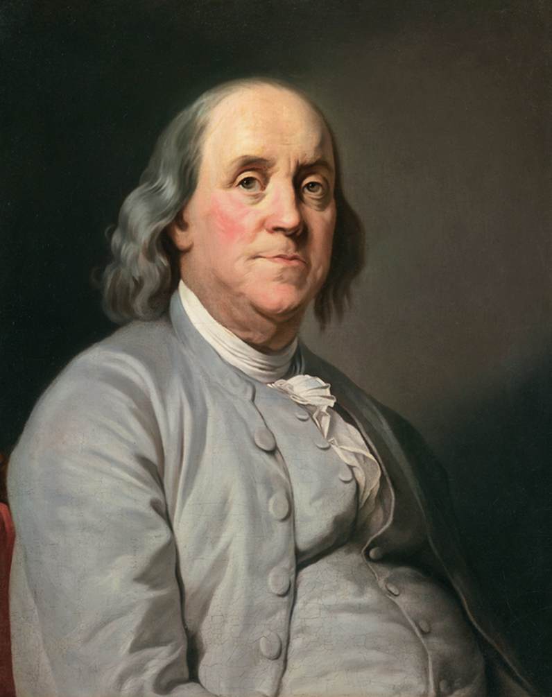 Portrait de Benjamin Franklin