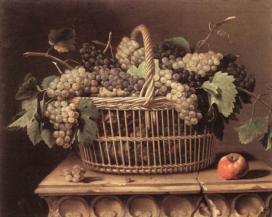 Panier de raisins