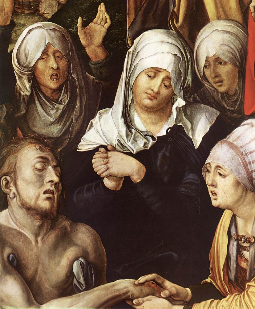 La Lamentation du Christ (détail)