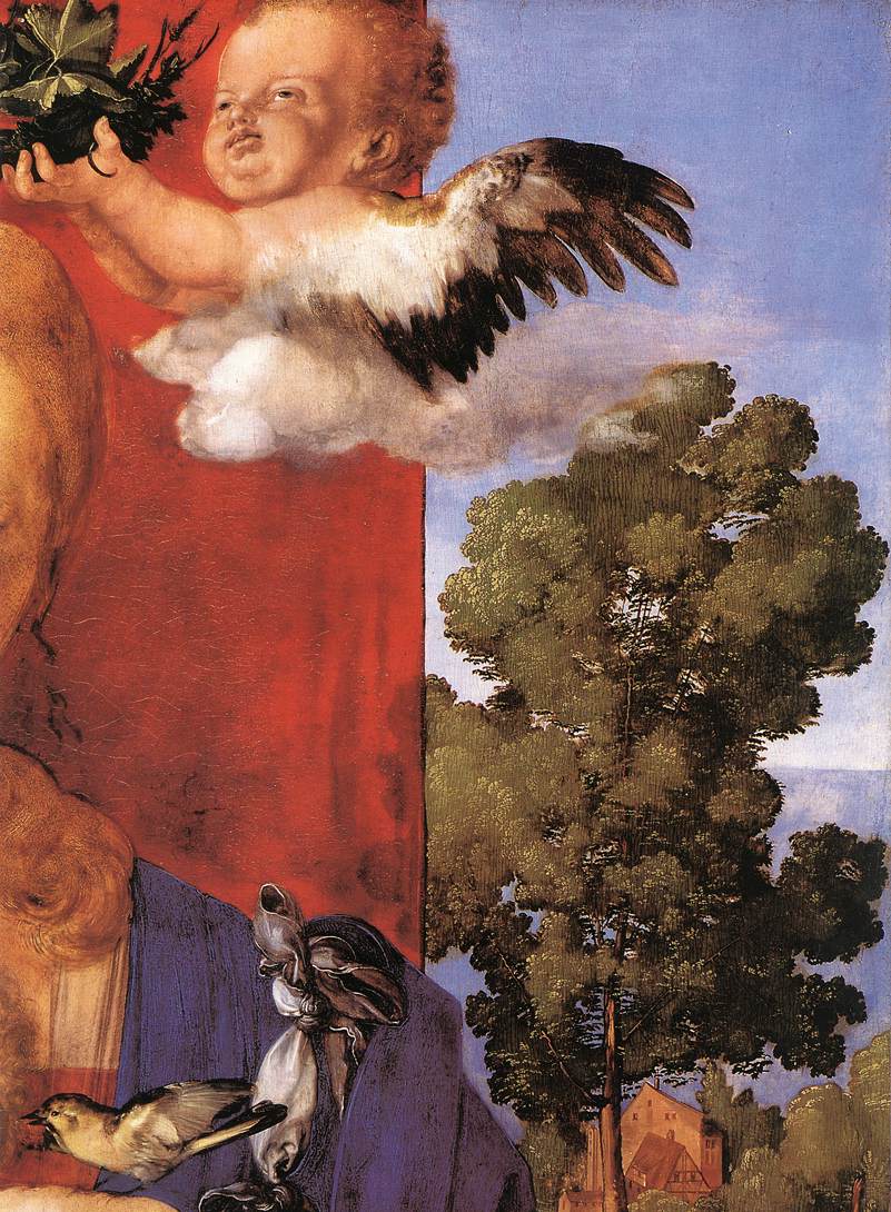 Vierge au tarin (détail)