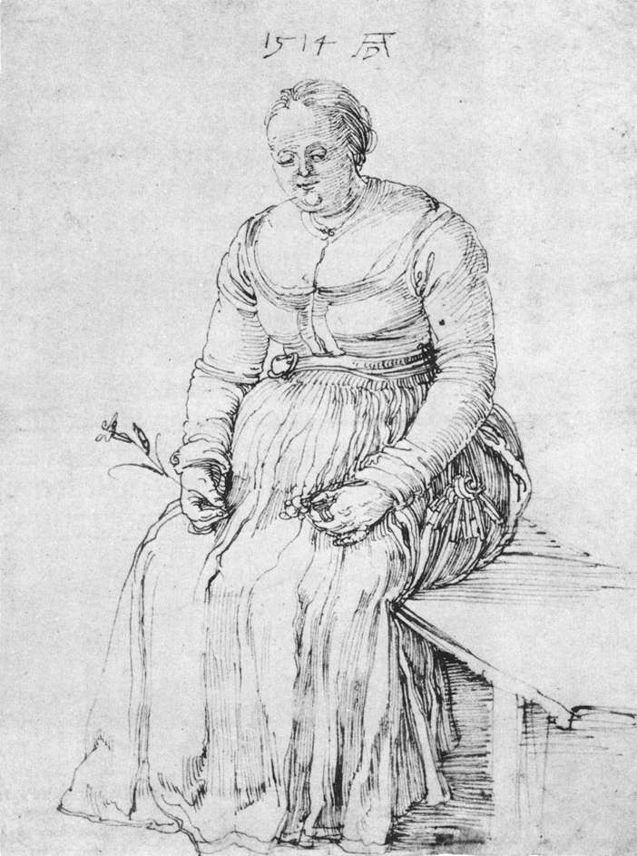 Femme assise