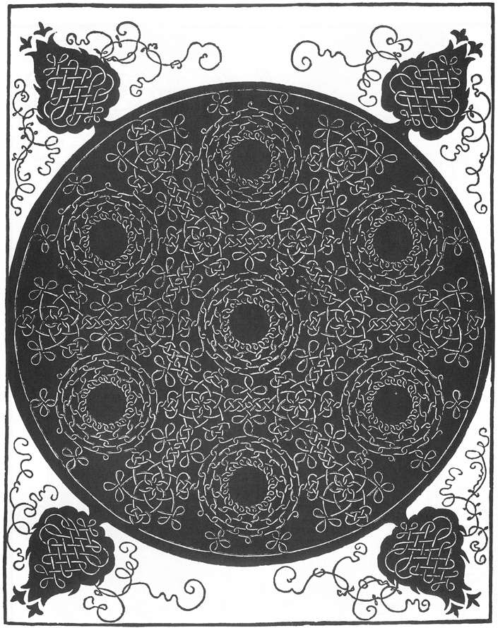 Motif de la série des six nœuds 2