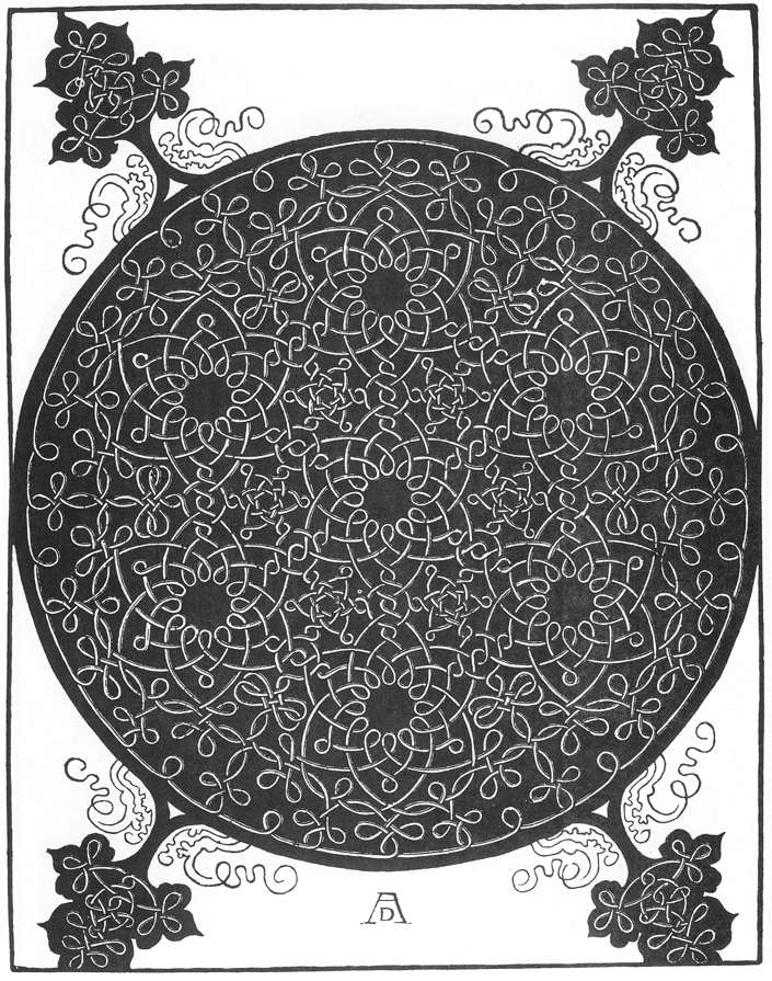 Motif de la série des six nœuds 4