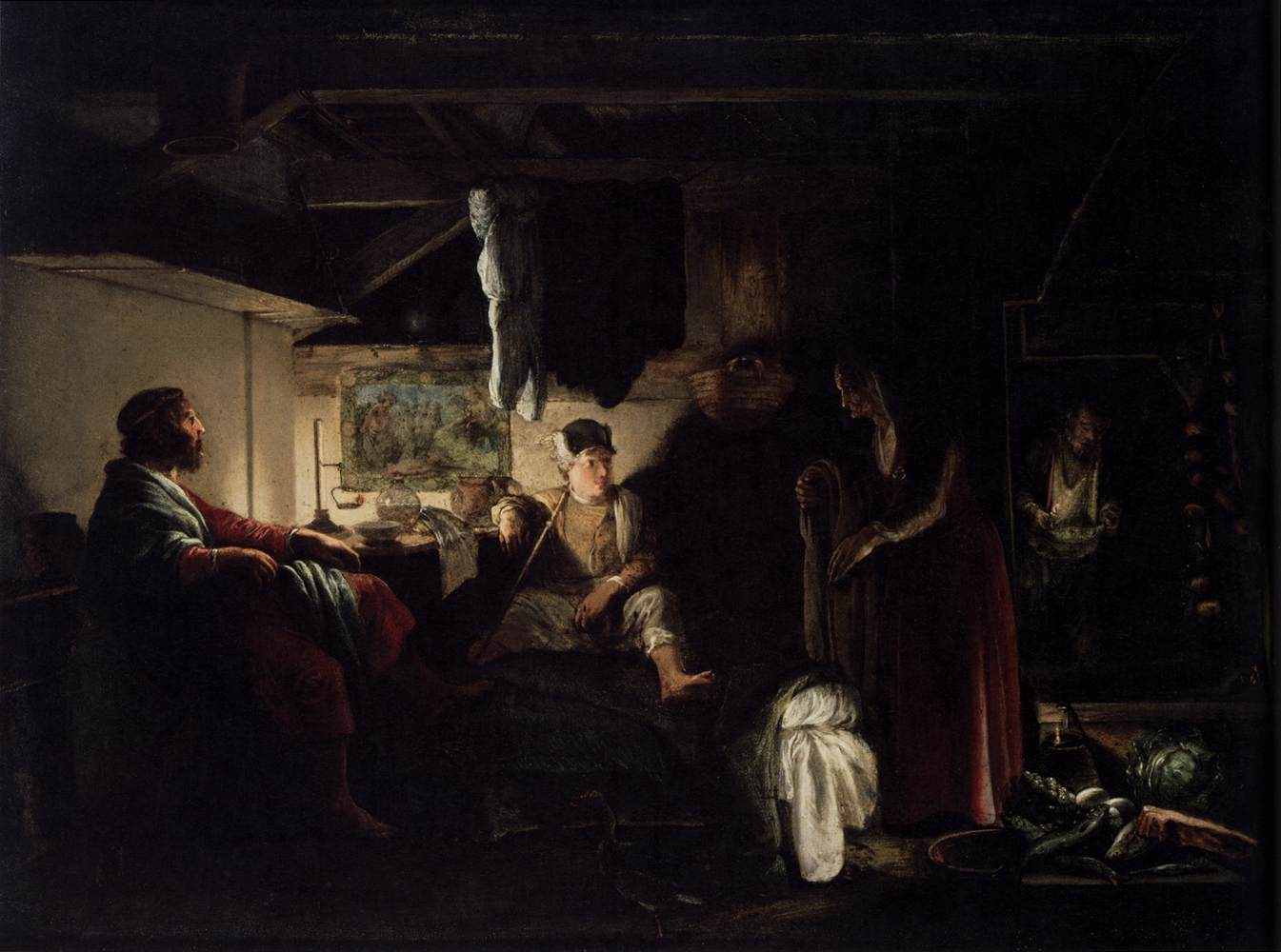 Jupiter et Mercure chez Philémon et Baucis