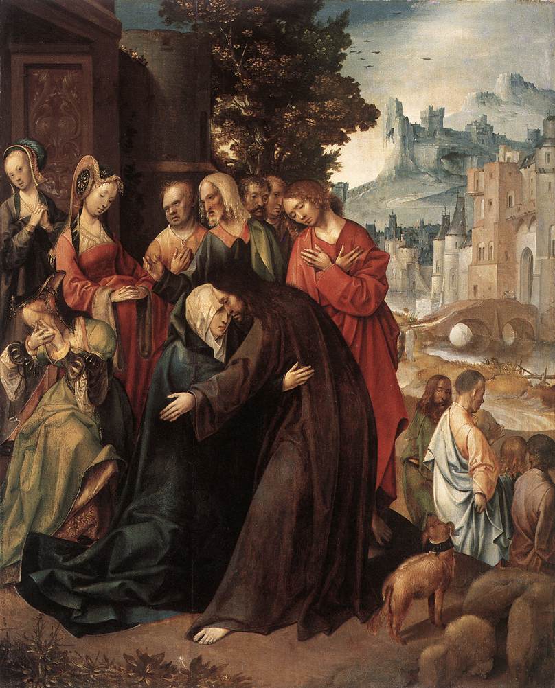 Le Christ prenant congé de sa mère