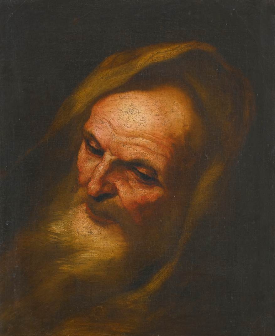 Étude de tête d'un philosophe