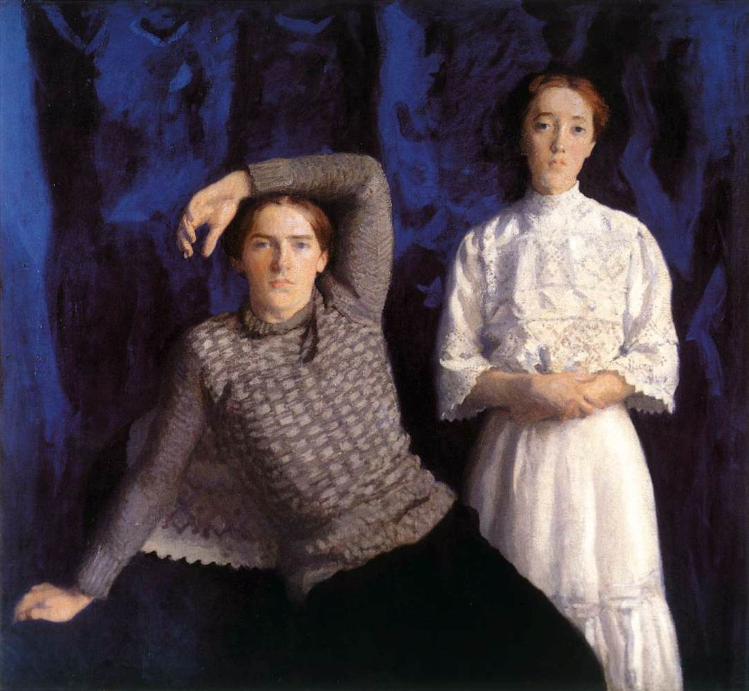 Double portrait (Béni et Noémi)