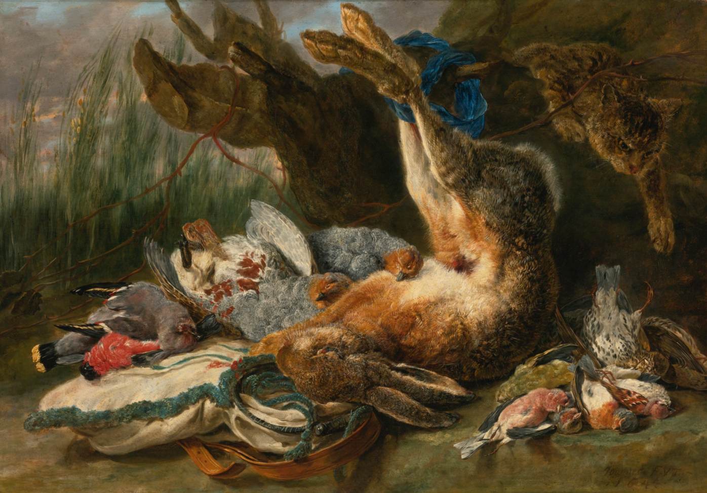 Nature morte de gibier