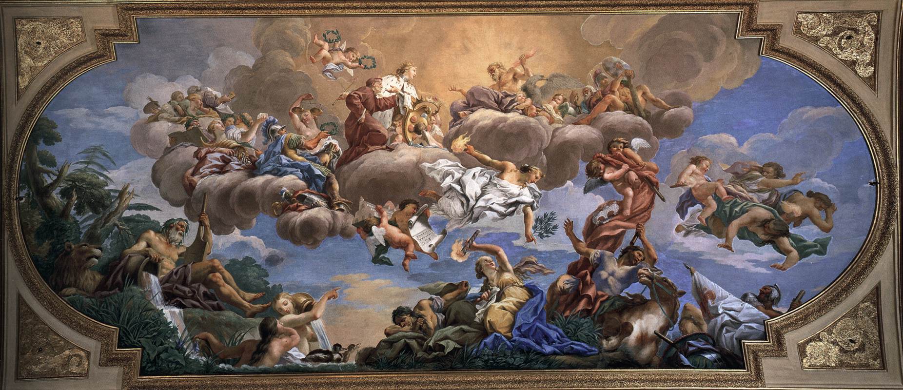 Décoration de plafond