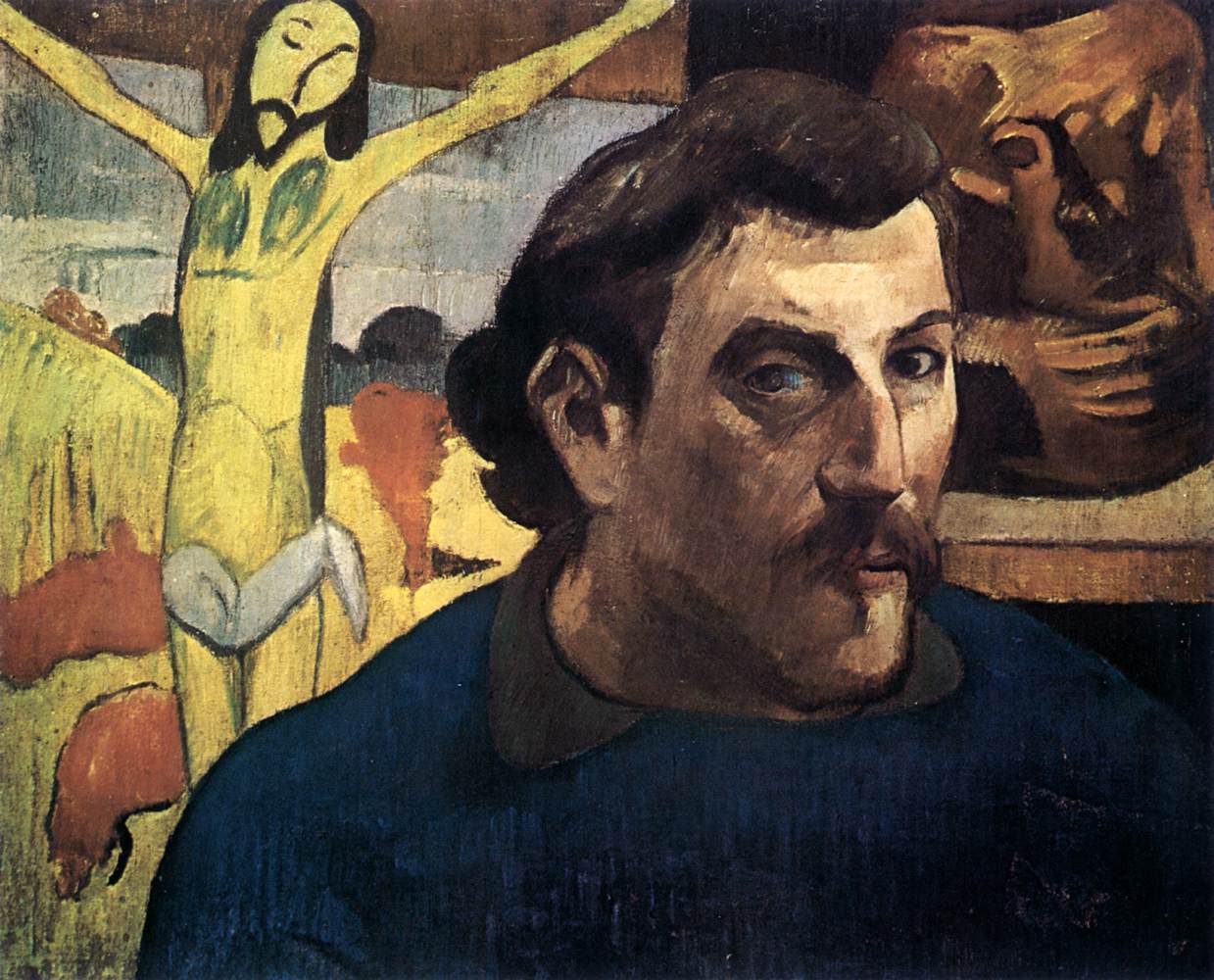 Autoportrait au Christ jaune