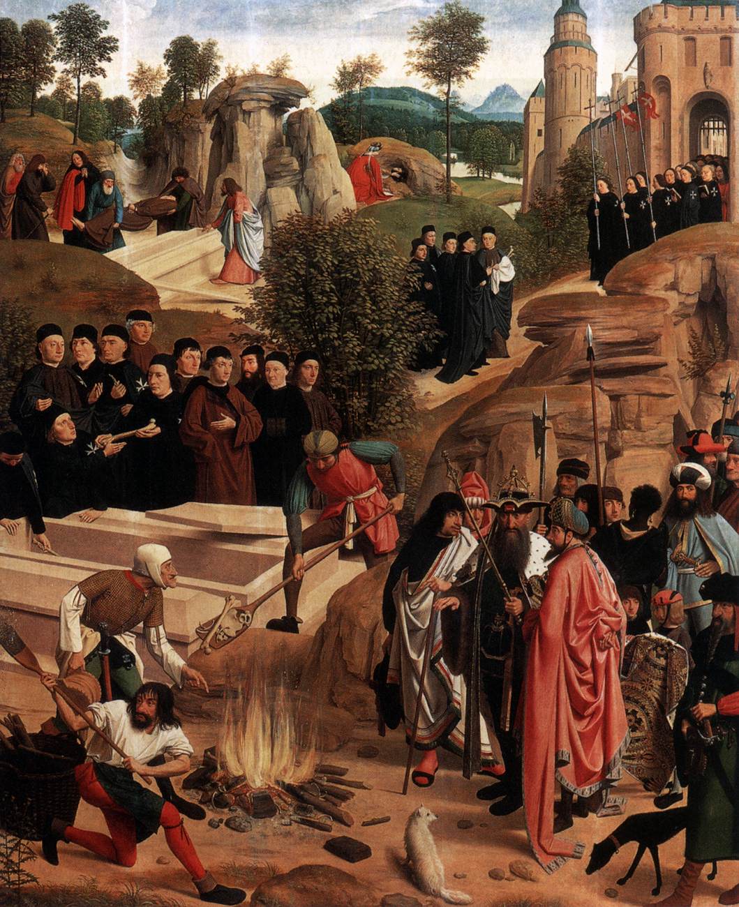 Le brûlement des os de saint Jean-Baptiste