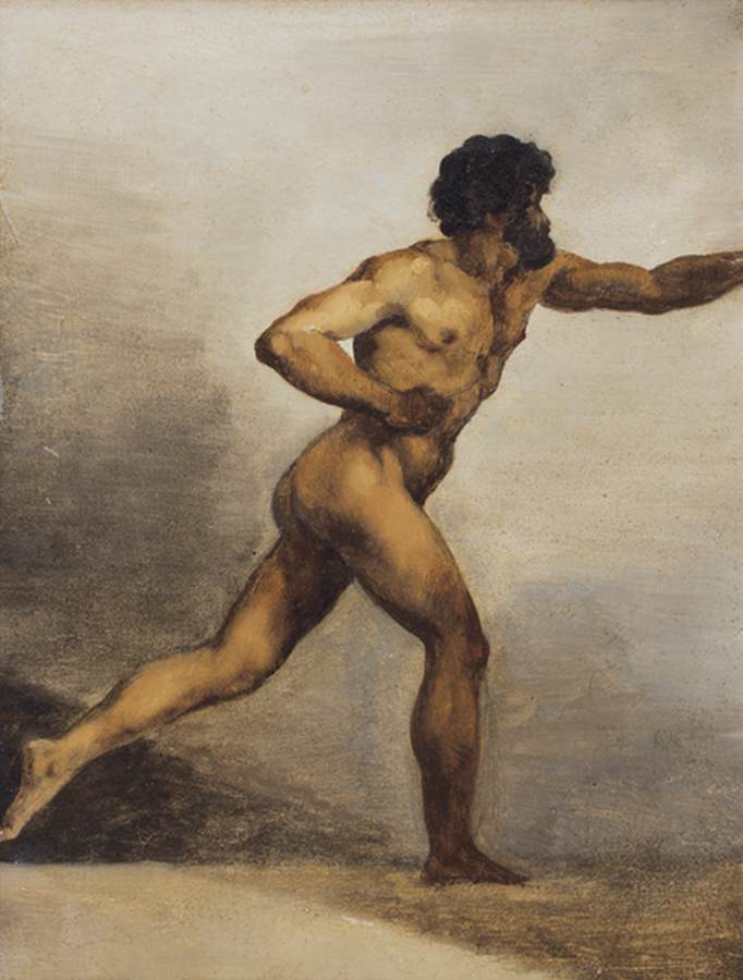 étude d'un nu masculin