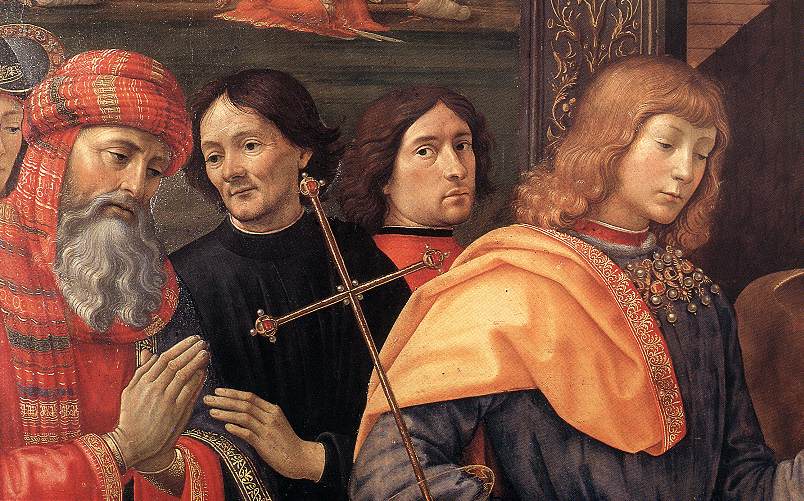 Adoration des Mages (détail)