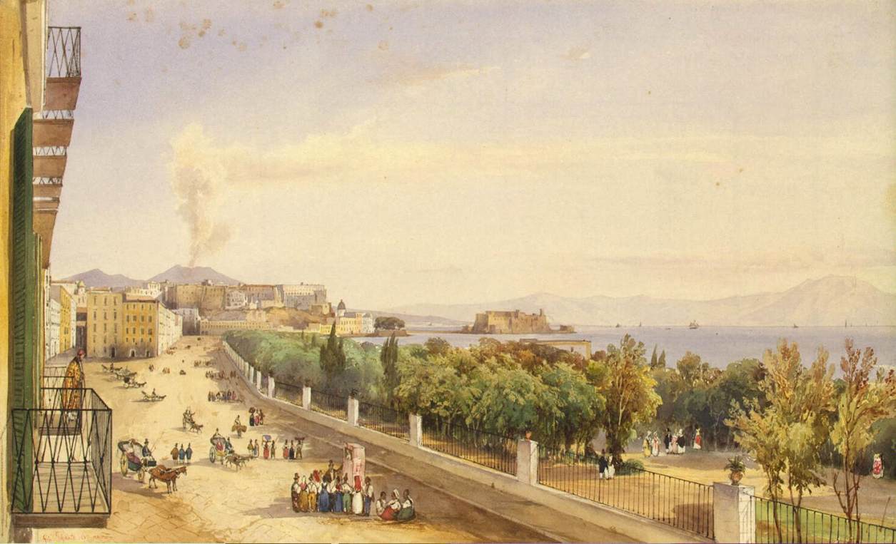 Riviera di Chiaia in Naples