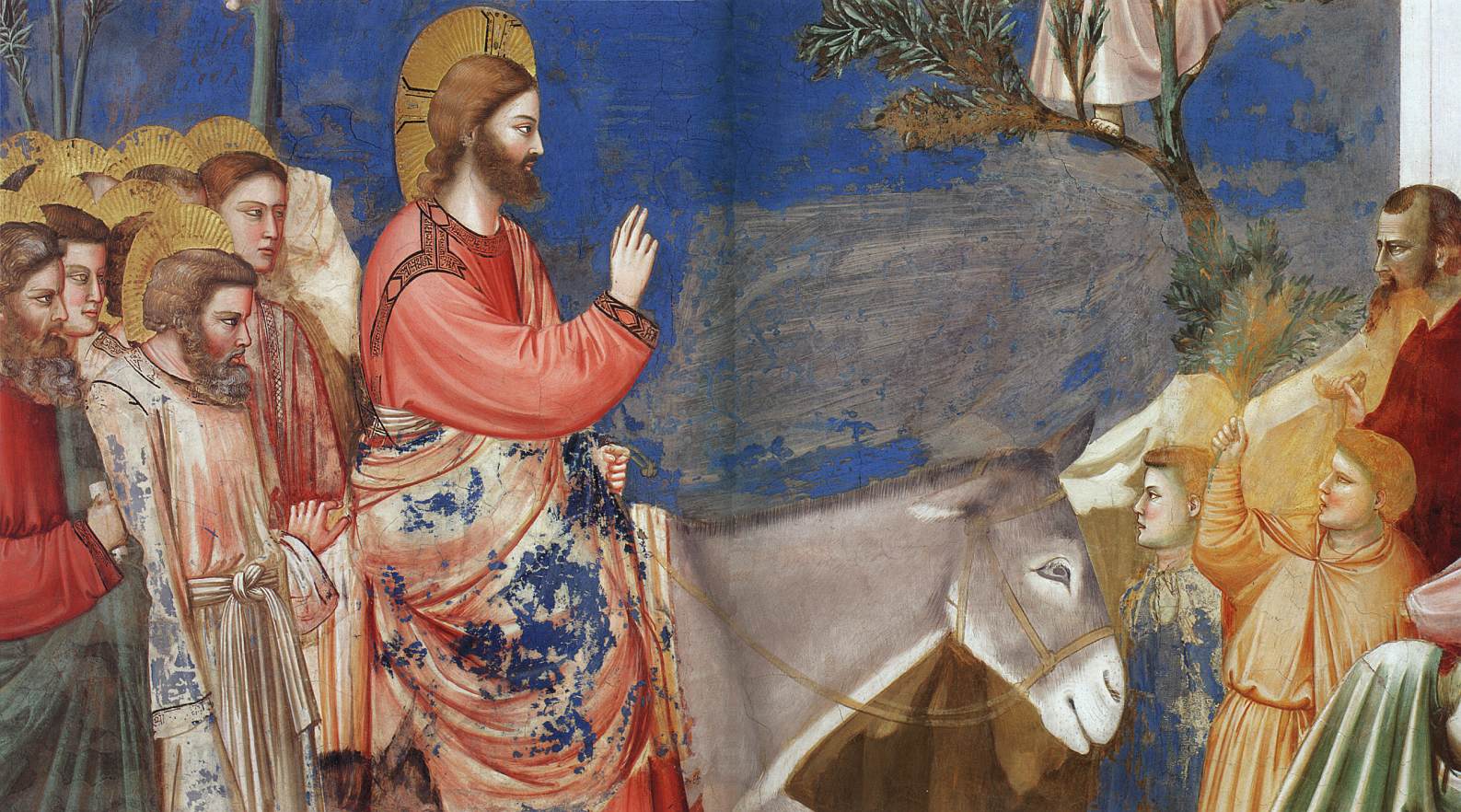 No. 26 Scènes de la vie du Christ : 10. Entrée à Jérusalem (détail)
